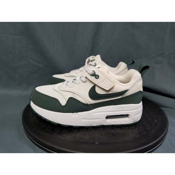 Nike Air Max 1 Easyon (PS) Sneakers Green Tan Size 12c NEW NO BOX! - Picture 5 of 12